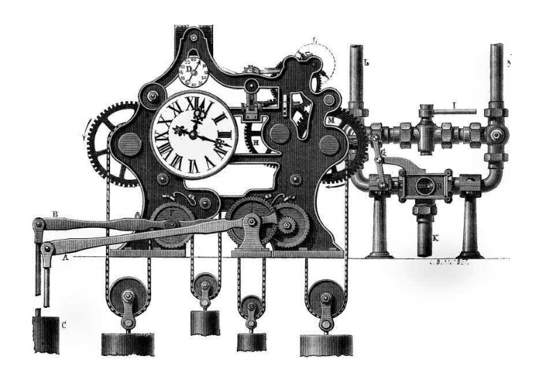 podružné pneumatické hodiny