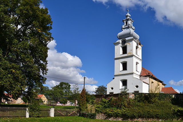 kostel sv. Bartoloměje Velká Chmelišná
