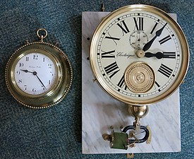 Matiční a podružné hodiny Brilie