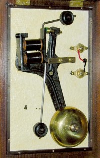 kontrolní zvonek cca z roku 1930