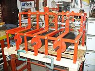 Hodiny z kostela v Prysku - nálezový stav